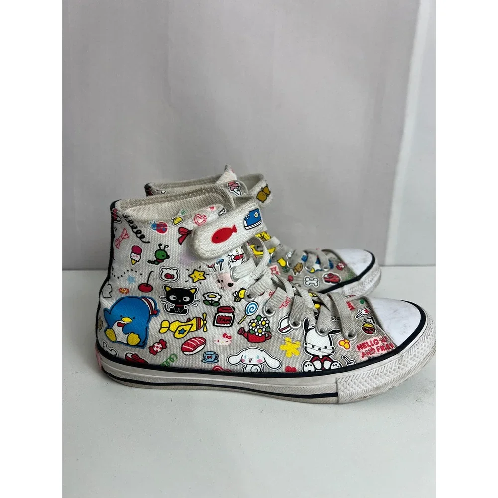 Converse Chuck Taylor All Star Hello Kitty Friends Youth 3 High Top A17701C